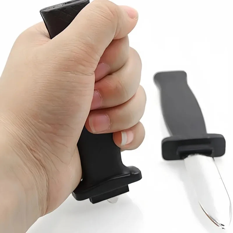Fake Telescopic Knife Prop Tool for Pranks Halloween April Fools Party Accessories
