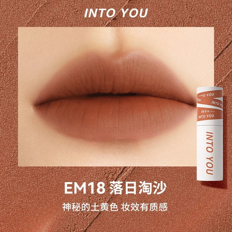 Waterproof Long Lasting Matte Lip Gloss with Velvet Finish - Lip Tint & Lipstick