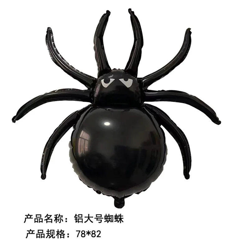 Halloween Spider Balloon Decorations Set for Party & Event Festivities