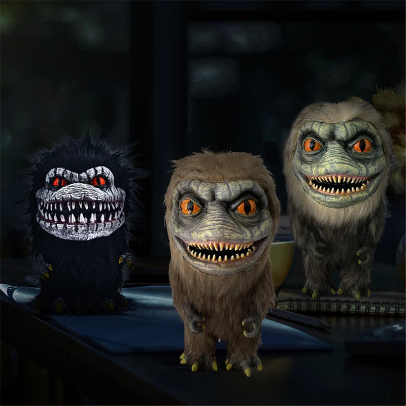 Halloween Plush Critters Decor Creepy Plush Dolls Monster Toys Set - Multiple Colors