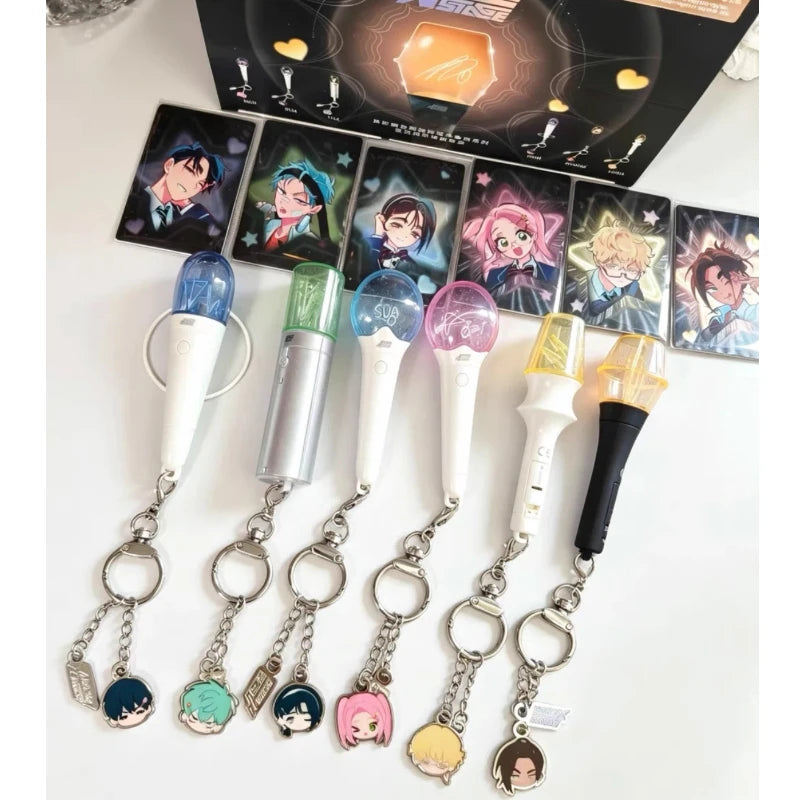 Microphone Flashlight Surprise Blind Box Collection - Fan Gifts in Multiple Colors