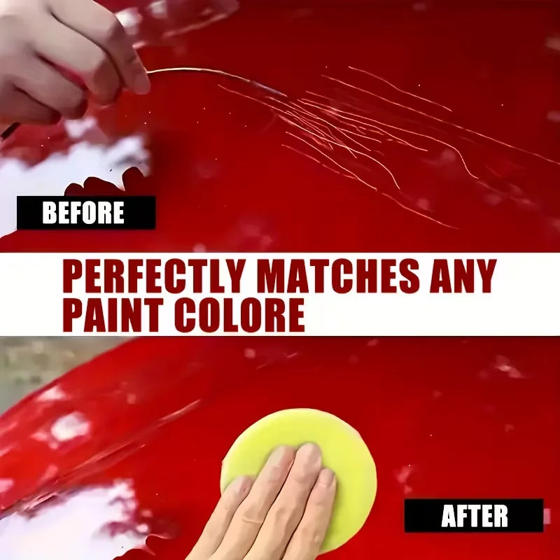 Car Scratch Repair Wax - All Color Vehicle Paint Restorer & Protection 30G
