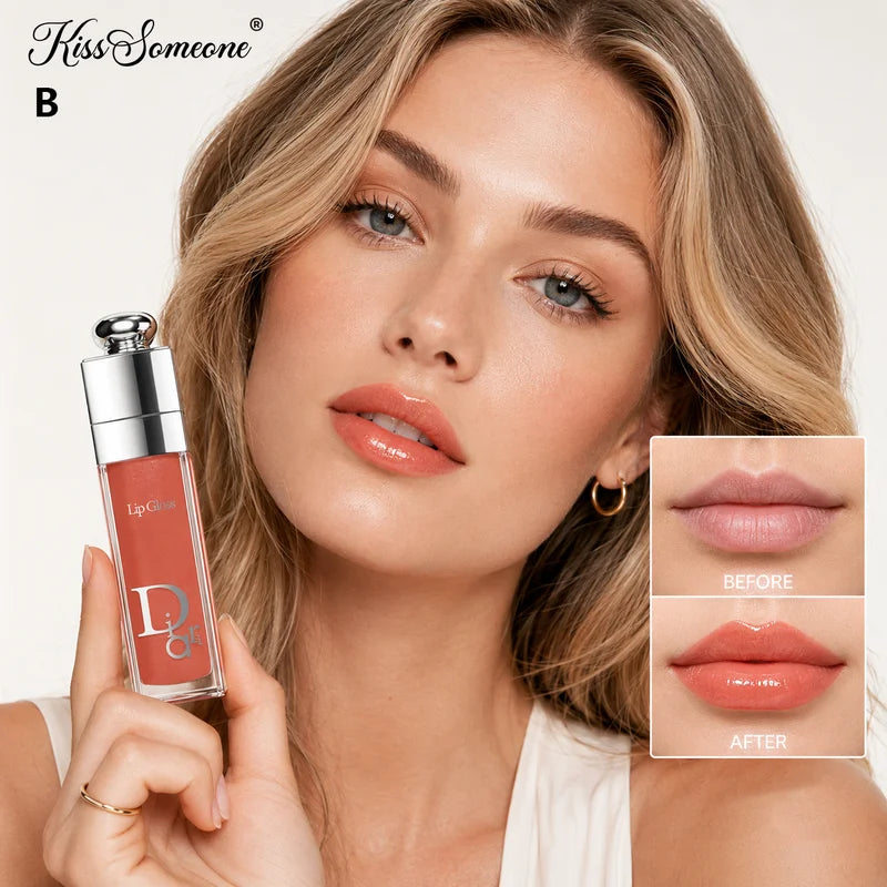 Colored Lip Oil Set with Matte & Changing Lipstick - Moisturizing, Long-Lasting, Non-Greasy