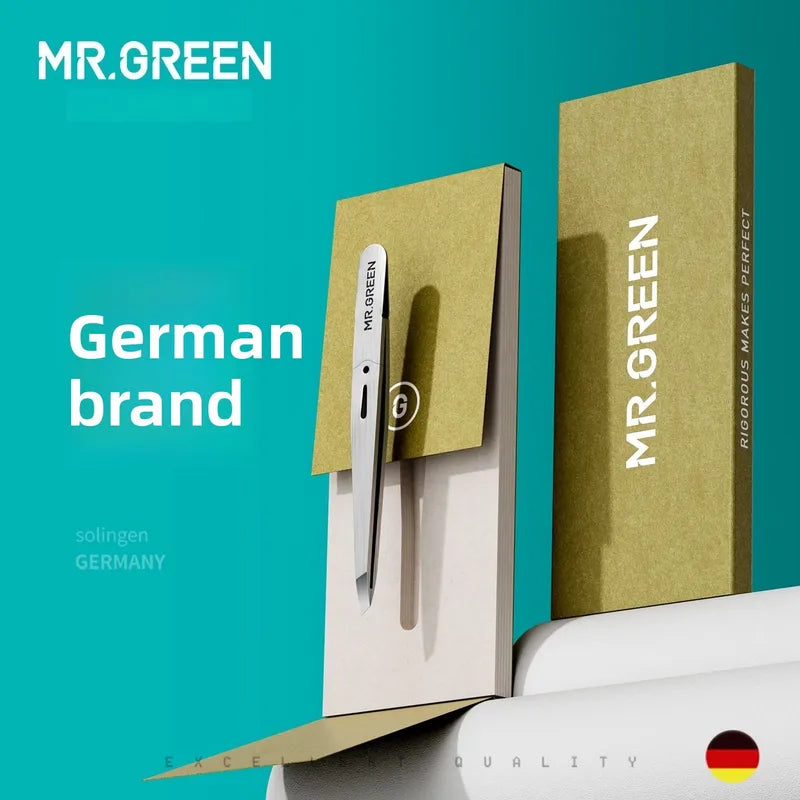 Eyebrow & Beard Tweezer Tool - Professional Hair Removal Clipper