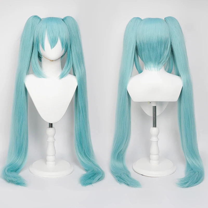 110cm Cosplay Wig for Women with Double Ponytails Halloween & Christmas
