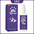 Pet Dental Spray for Dogs and Cats - Bad Breath & Tartar Control, Easy Application