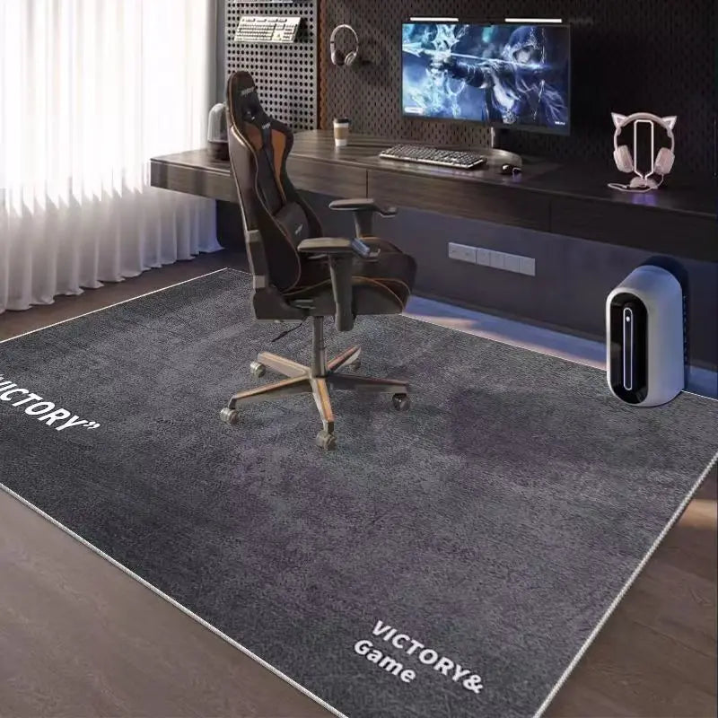 Gaming Rug for Game Room Non Slip Chair Mat Esports Carpet Home Decor