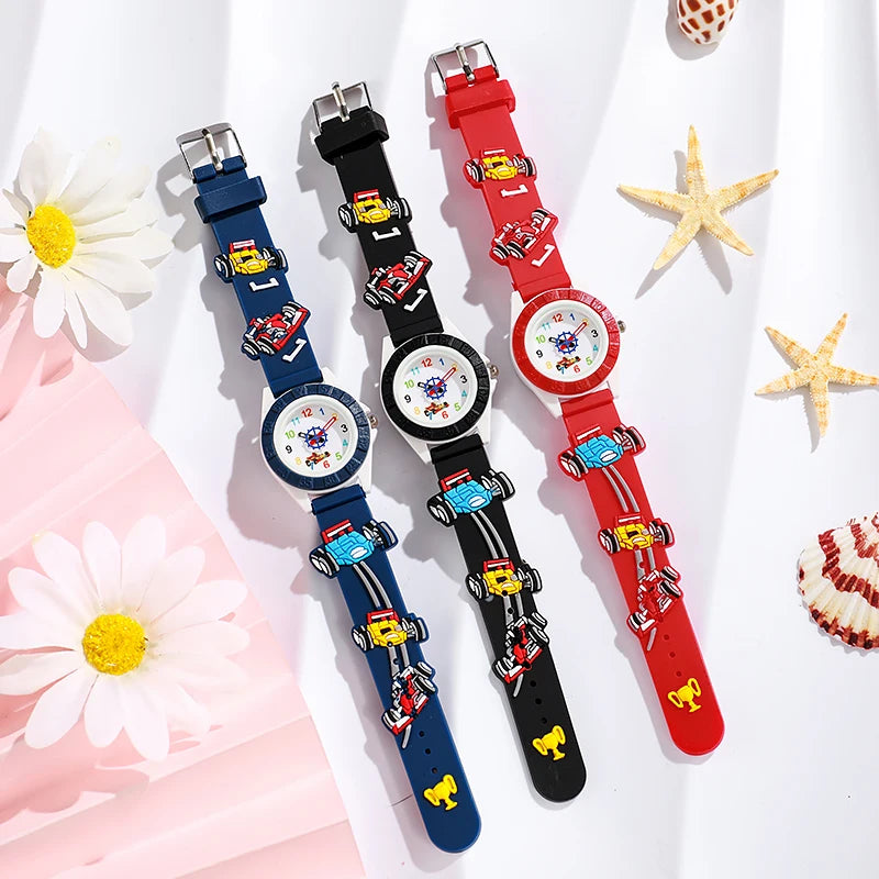Cute Children's Cartoon Robot Watch Silicone Casual Kids Sport Watch