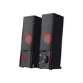 Redragon GS550 PC Gaming Speakers 2.0 Channel Sound Bar with Bass & Red Backlit