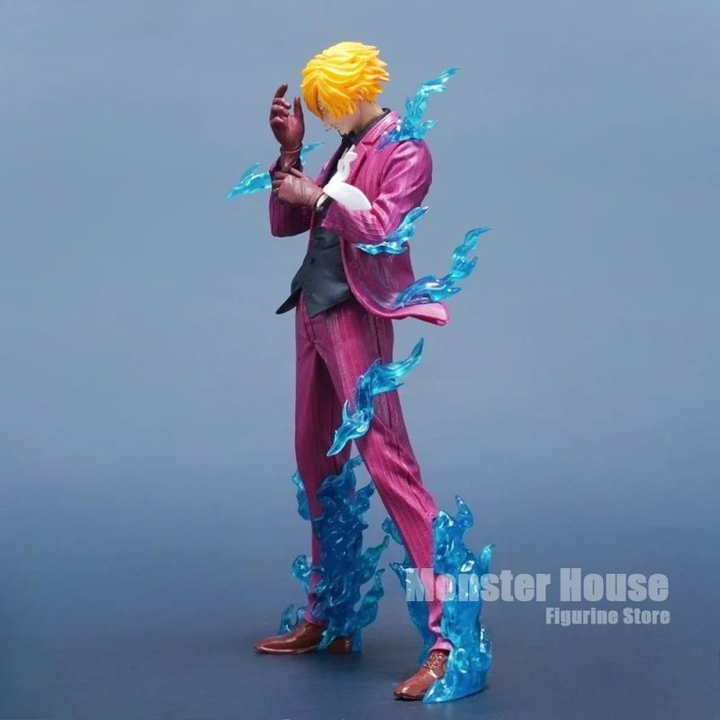 24cm Anime ONE PIECE Sanji PVC Action Figure - Diable Jambe Collectible Statue