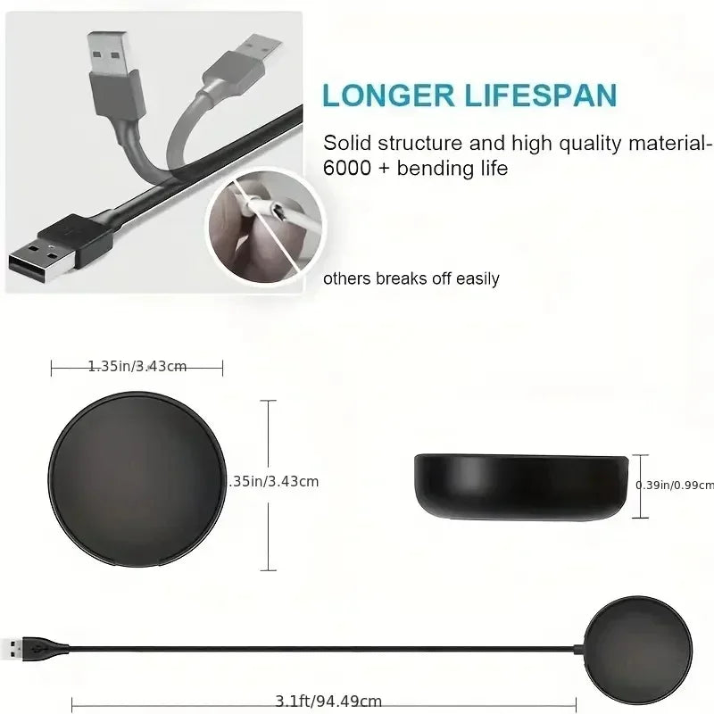 Wireless Magnetic Watch Charger Dock for Samsung Galaxy Watch 8/7/6/5 Pro & Active