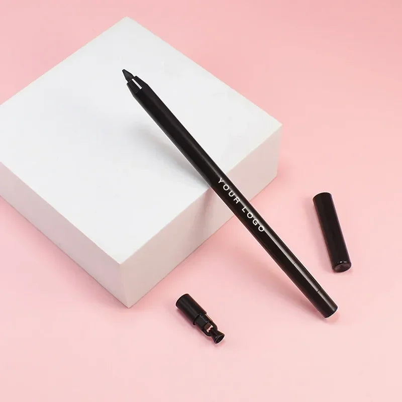 Waterproof Eyeliner Pen with Built-in Sharpener - Bulk 6.5g Makeup Tool