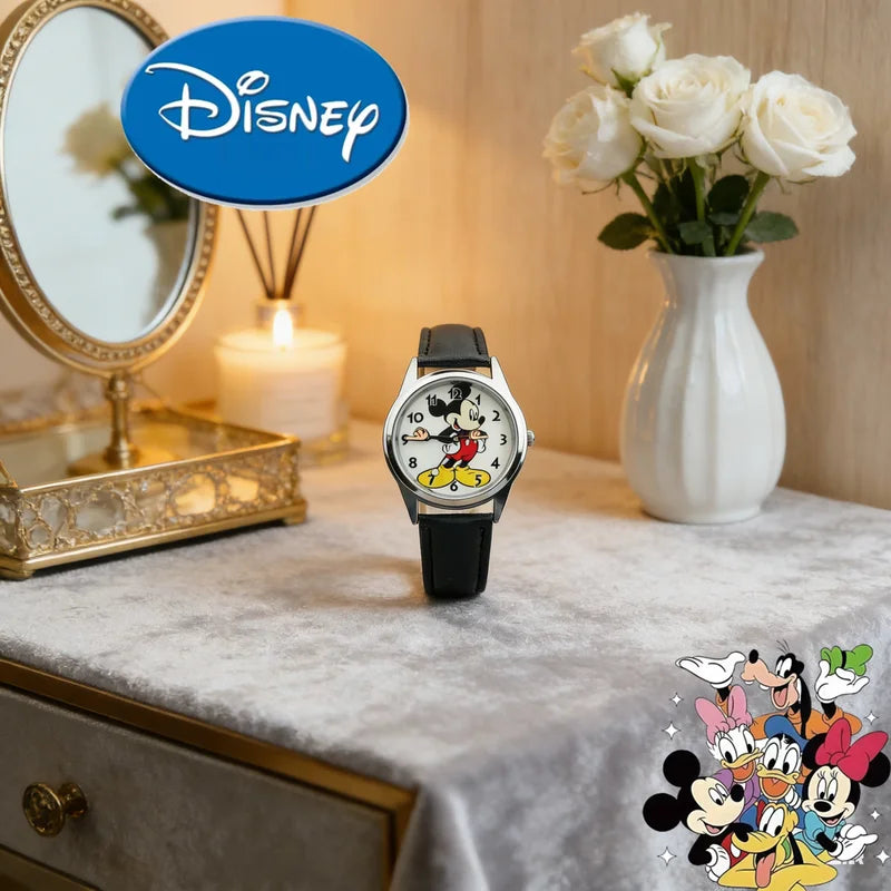 Children's Learning Quartz Watch with PU Leather Strap - Multiple Colors