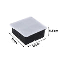 Large Food-Grade Silicone Ice Cube Tray Mold - 4/6/8 Grid Square Ice Maker