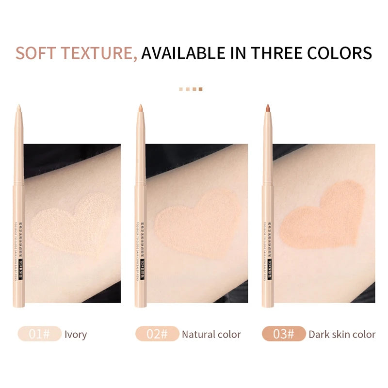 Full Coverage Matte Concealer Pen for Face & Acne Marks Waterproof Makeup