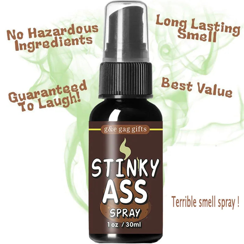 Liquid Fart Prank Spray Can 30ml - Funny Party Gag Toy for Friends and Family