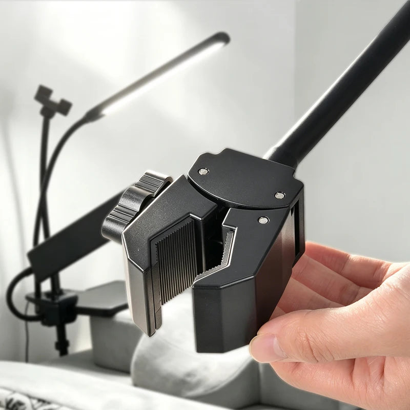 Hands-Free Lash Extension Mirror with Clip and Tray Stand for Lash Artists