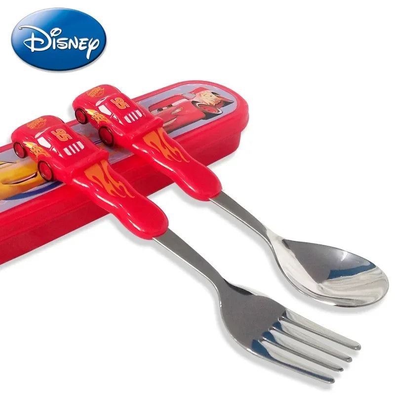 Kids Stainless Steel Cutlery Set with 3D Gift Box for Children - Halloween Christmas Birthday Gift