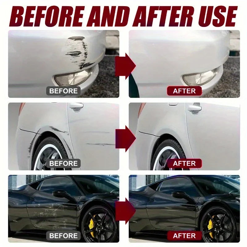 Car Scratch Repair Kit - Polishing Wax for Headlights & Paint Protection