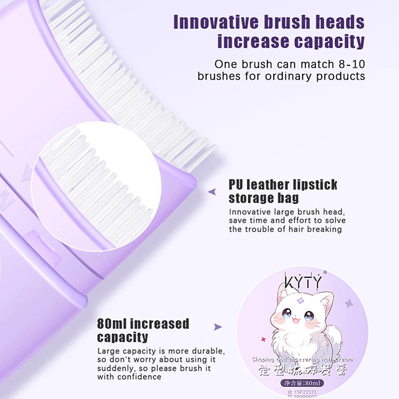Hair Wax Stick for Women Men Long Lasting Styling Pomade Control Frizz