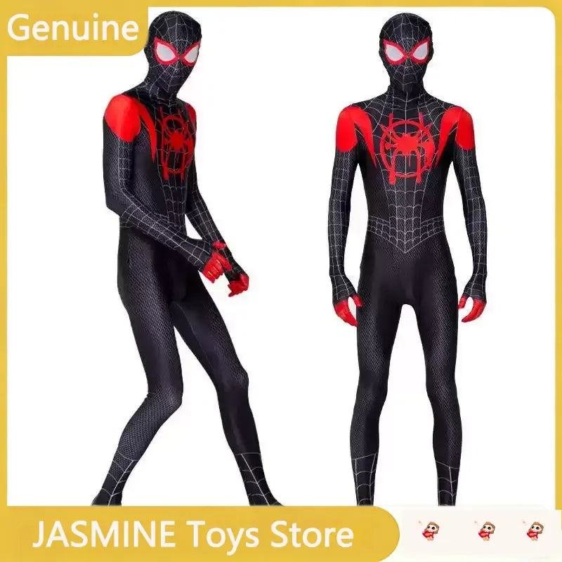 Full Set Spider Cosplay Costume for Fans - Miles Morales Zentai Suit Halloween Party Gift