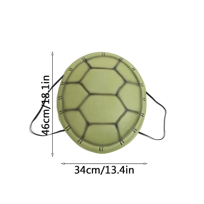 Halloween Turtle Shell Cosplay Prop for Role Play Party Costumes