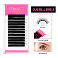 Faux Mink Eyelash Extensions for Professionals - Soft, Natural Look, Multiple Lengths & Curl Options