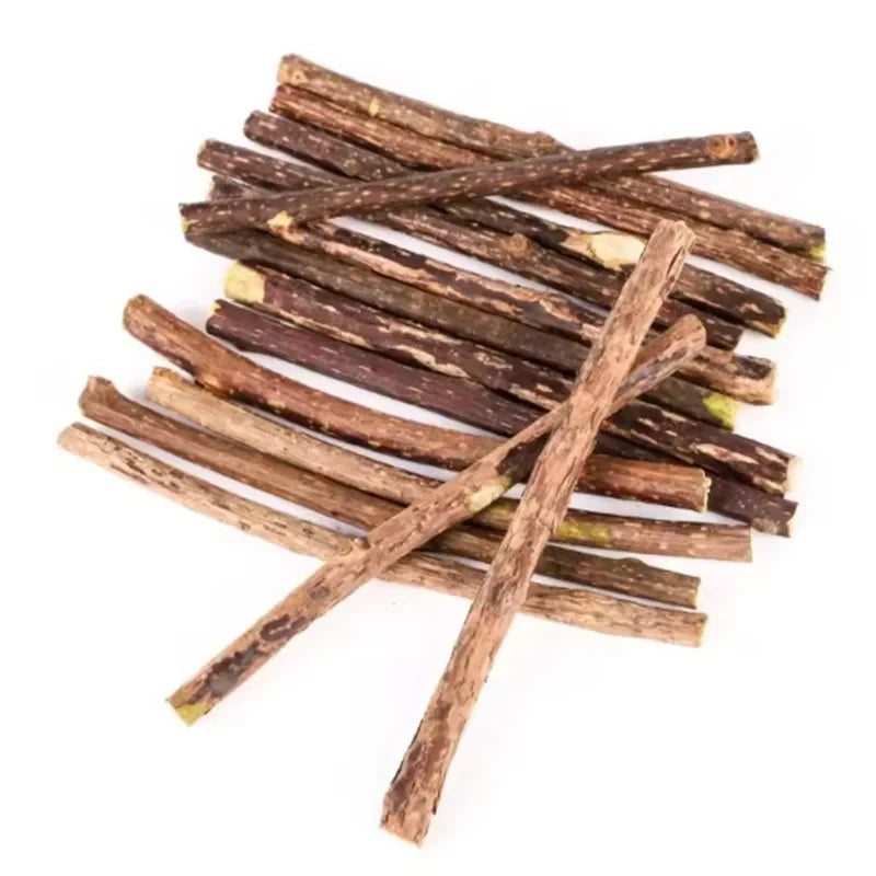 Natural Silvervine Chew Sticks for Cats Teeth Cleaning & Training - Kitten Teething Toy with Catnip Teaser