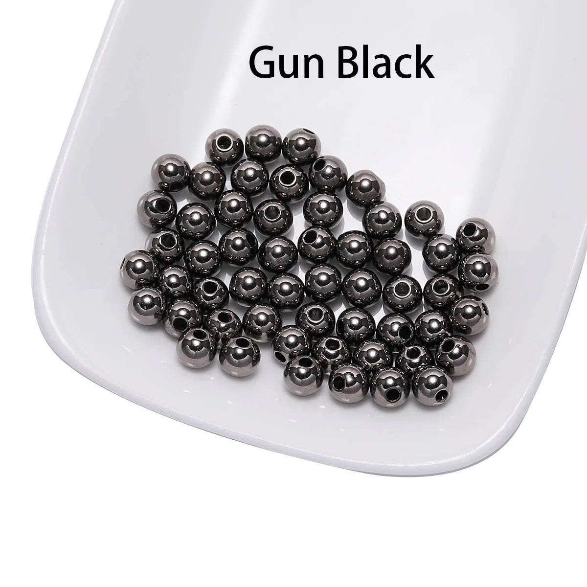 Assorted 30-400pcs DIY Jewelry Spacer Beads - 3-12mm Plastic Seed Beads for Necklace Bracelet Crafts