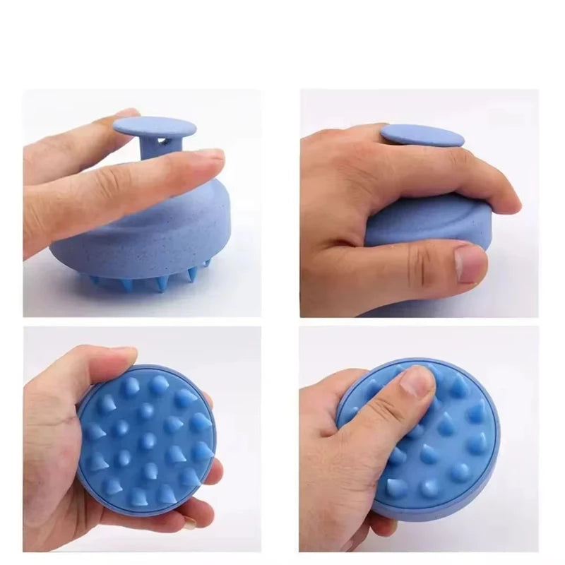 Flexible Scalp Massager for Hair & Body Gentle Cleansing & Stimulating