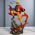 Anime Action Figure - Naruto & Sasuke PVC Collectible Toys - Multiple Colors
