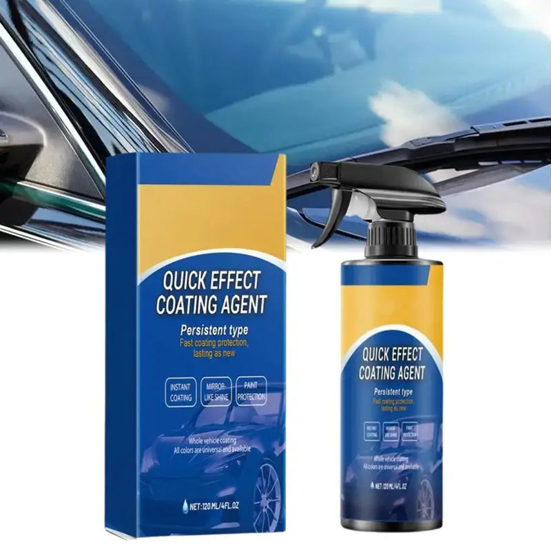 Nano Ceramic Car Coating Spray 120ml Quick Protective Wax Polish for Vehicles