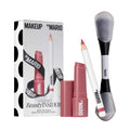 Lip & Cheek Makeup Set with Lipliner and Lip Serum Balm - All Colors Available