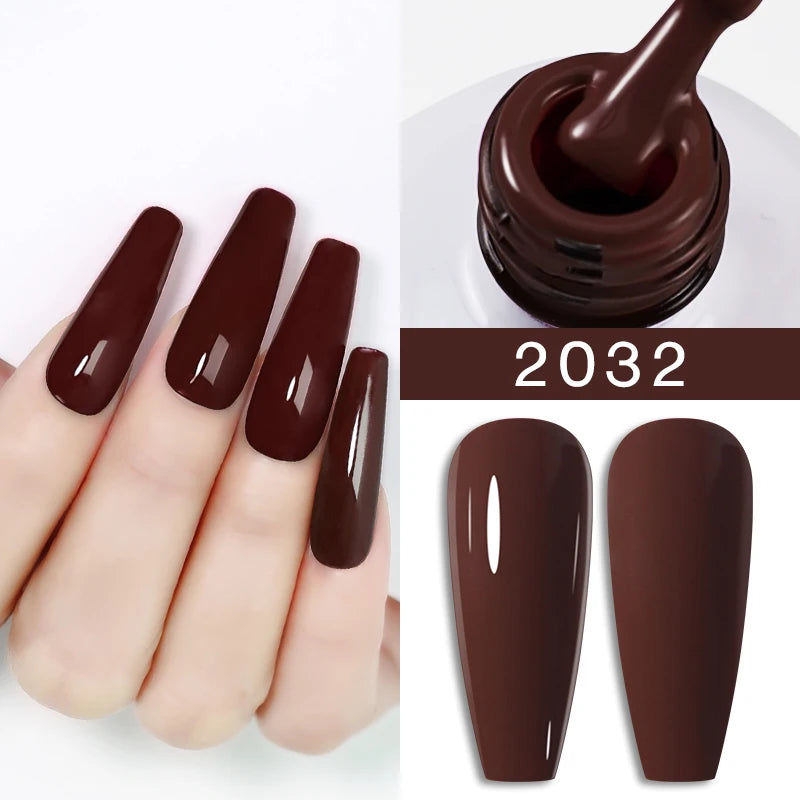 Gel Nail Polish 15ML - Semi-Permanent UV Soak Off Nail Varnish for Professional & Home Use