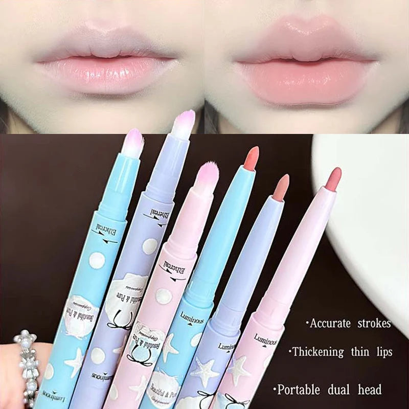 Waterproof Matte Lipstick & Lip Liner Pencil Set - Long Lasting, Velvet Finish