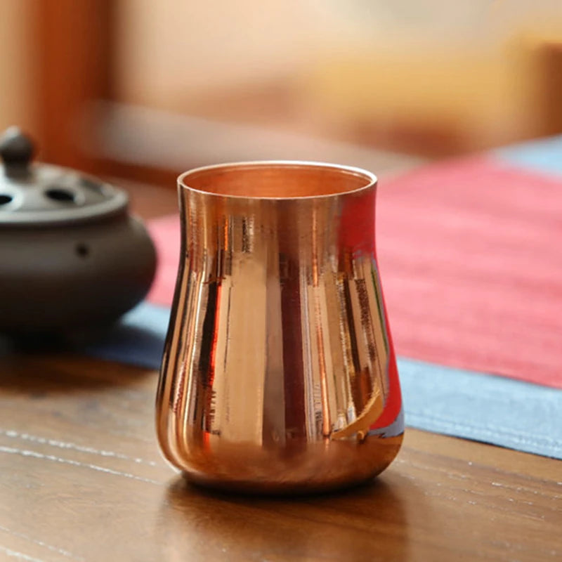 Handcrafted Copper Beer and Milk Mug Vintage Thickened Moscow Water 350ml