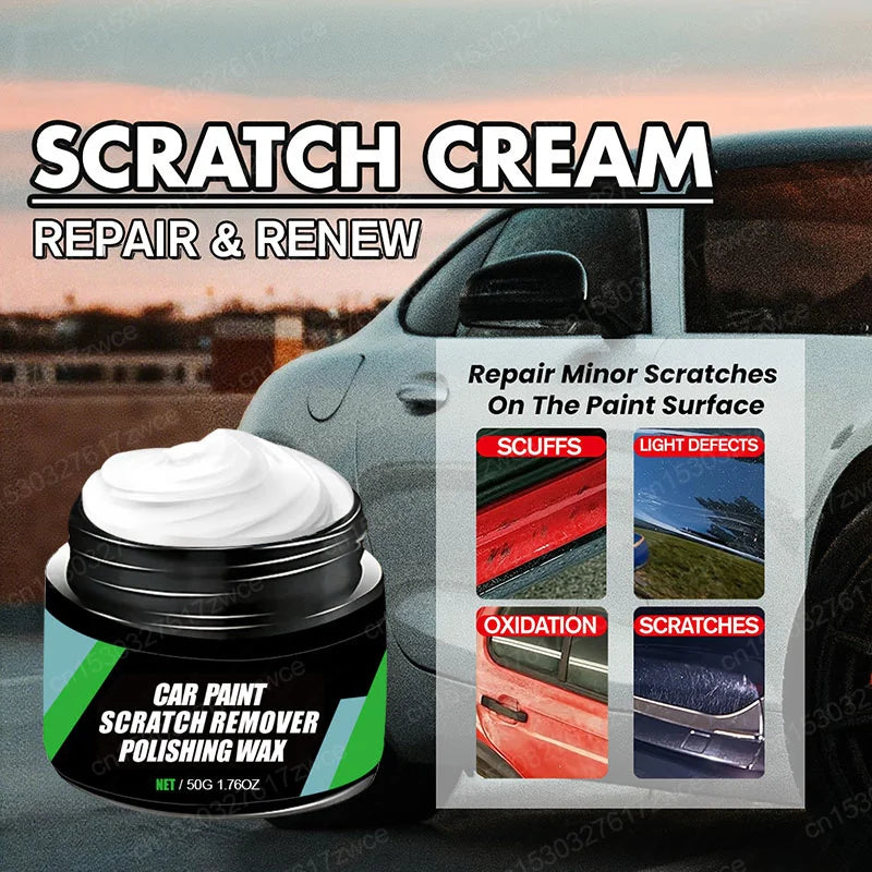 Car Scratch Remover Kit Polishing Paste for Automotive Scratch Repair and Swirl Removal