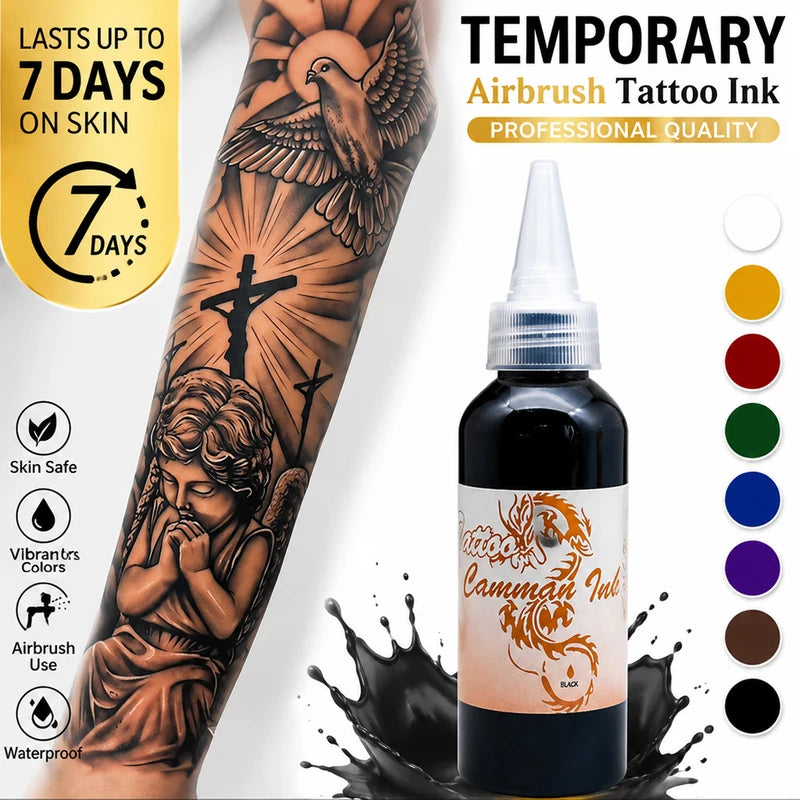 8-Color Waterproof Body Paint Kit for Skin Art – Fast-Drying & Non-Toxic