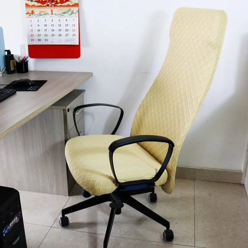Stretch Office Chair Cover Dustproof Seat Protector for Home & Office