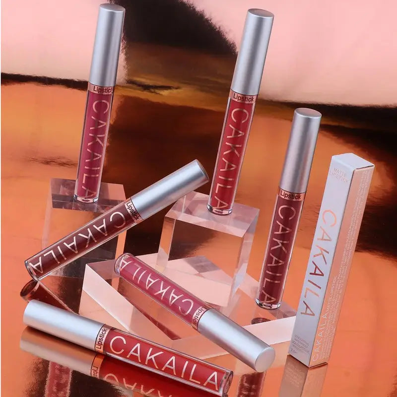 Long Lasting Waterproof Matte Lipstick - 18 Colors Liquid Lip Gloss