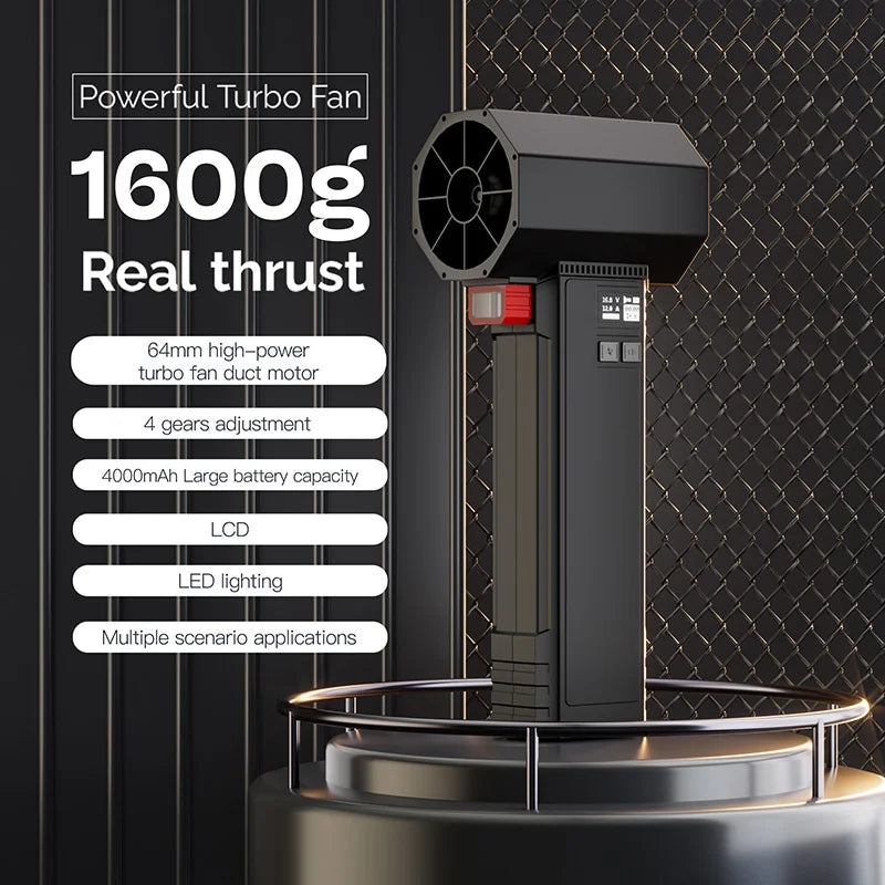 Car Dryer Air Blower Turbo Fan 750W Handheld Jet Fan with Brushless Motor