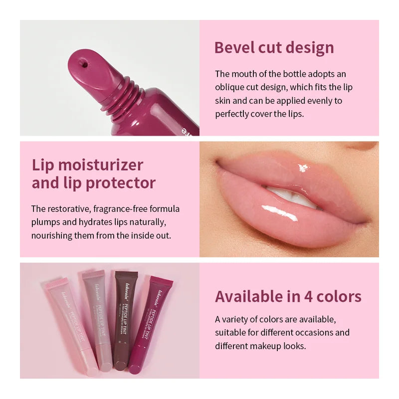 Mirror Lip Glaze Moisturizing Jelly Lip Oil with Water Light Finish - 10ml