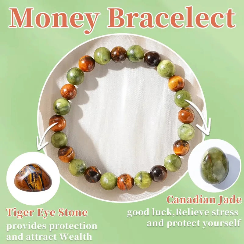 Prosperity and Abundance Healing Bracelet for Success and Personal Strength