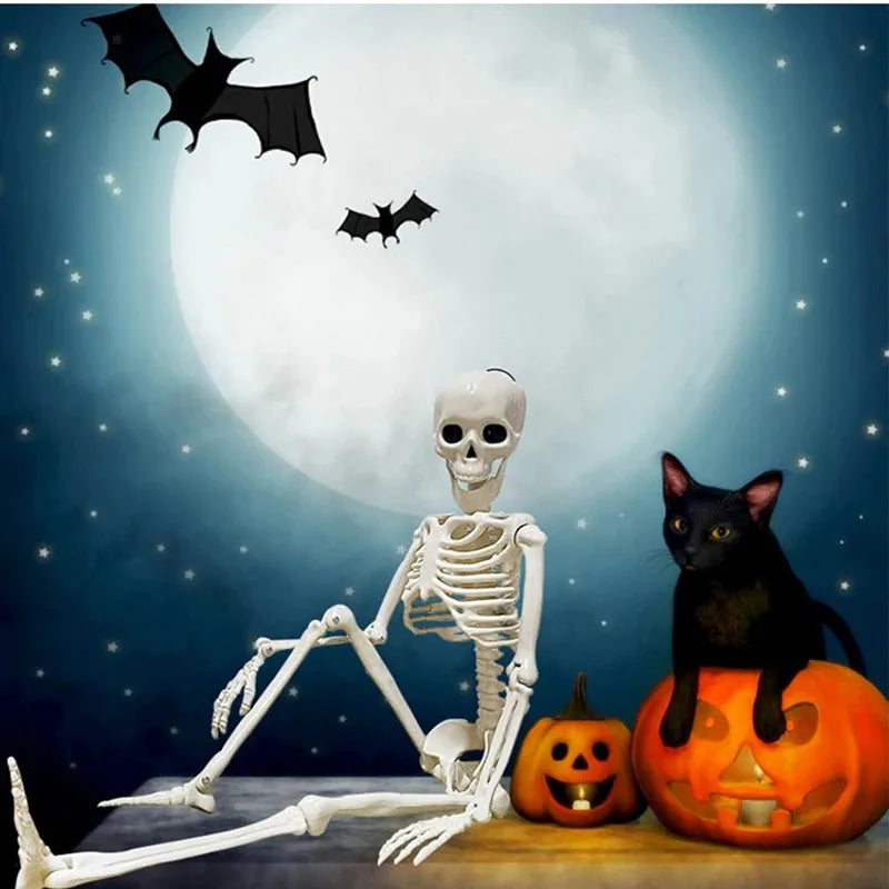 Halloween Skeleton Decor Humanoid Props Haunted House Party Home Bedroom Balcony