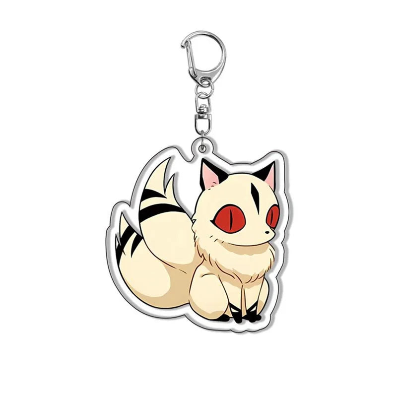 Anime Key Pendant - Sesshoumaru Keychain for Clothing, Bags & Gifts