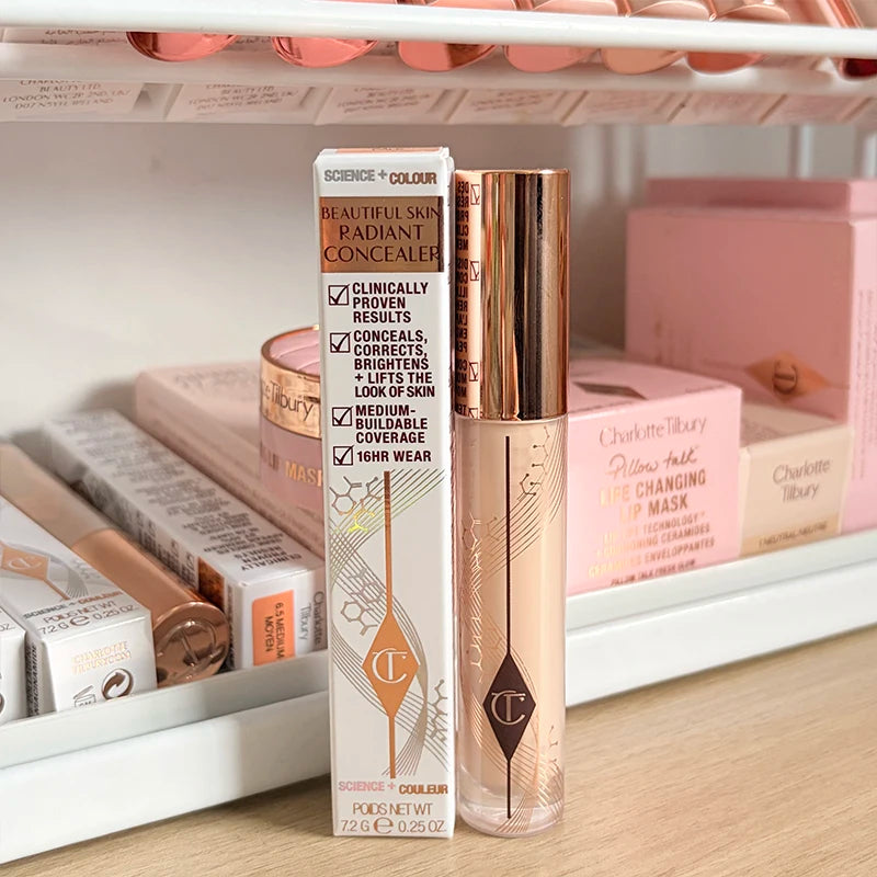 Concealer Liquid Cover Up for Dark Circles Spots Face Brightening Makeup