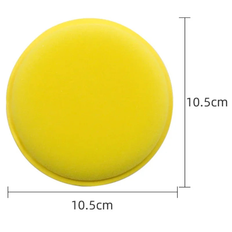 Car Waxing Polishing Sponges Set - Microfiber Foam Buffing Pads for Auto Detailing