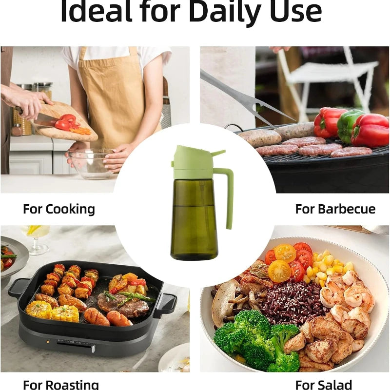 Oil Spray Bottle for Cooking Household Kitchen Spray Olive Oil Dispenser