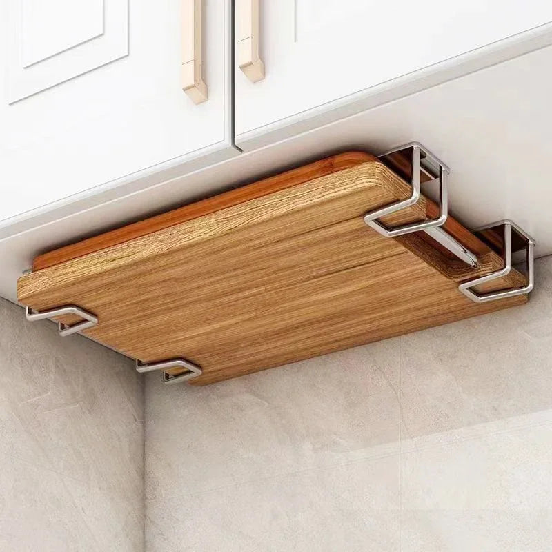Self-Adhesive Stainless Steel Sink Sponge Holder Rack Kitchen Organizer