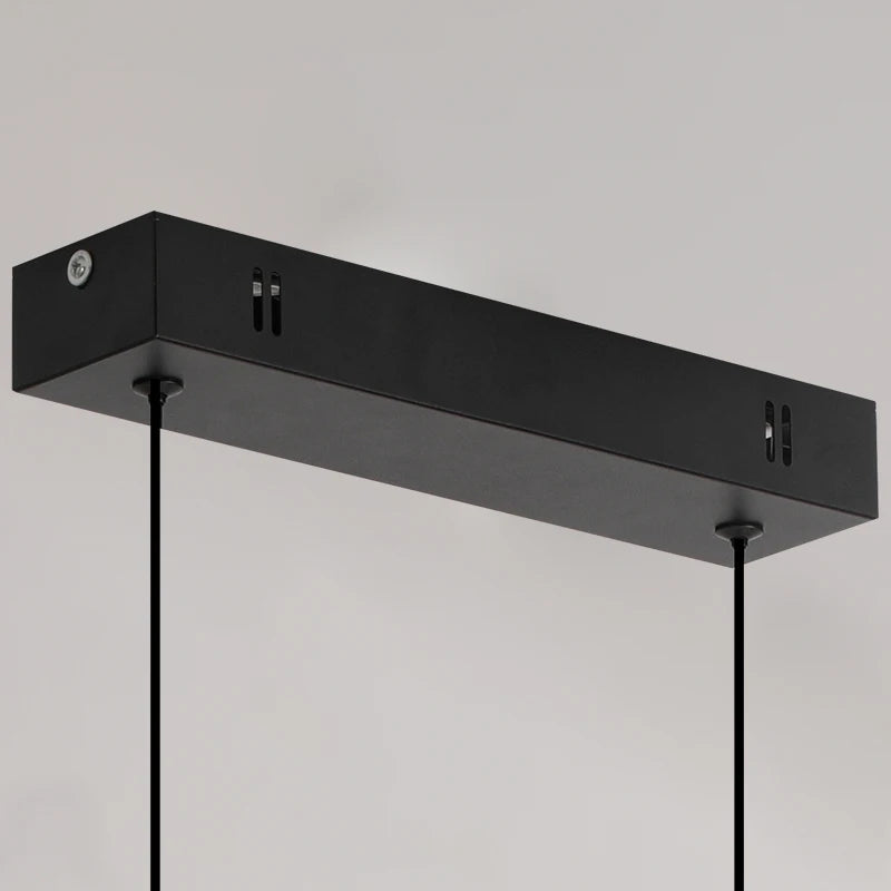 Modern Long Pendant Light for Dining Kitchen Living Room Aluminum LED Fixture